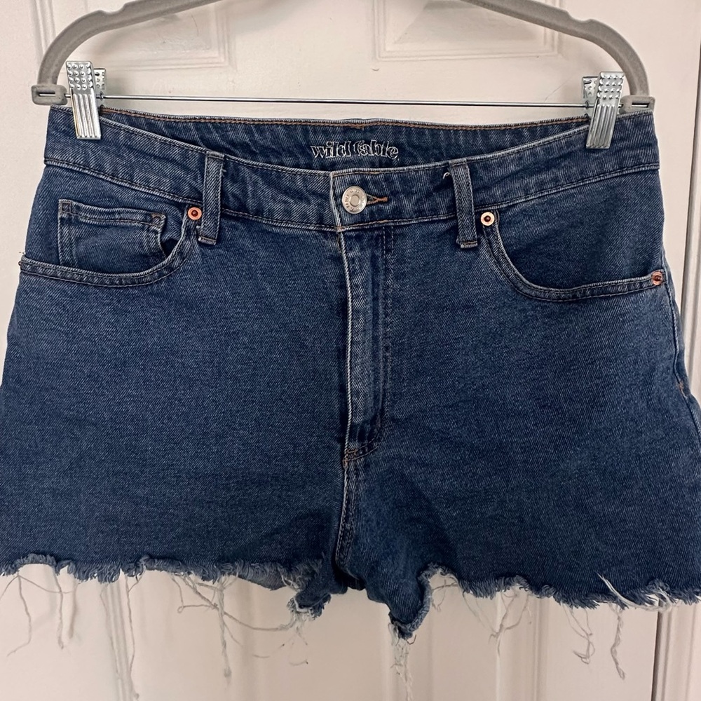 Wild Fable Dark Wash Jean Shorts